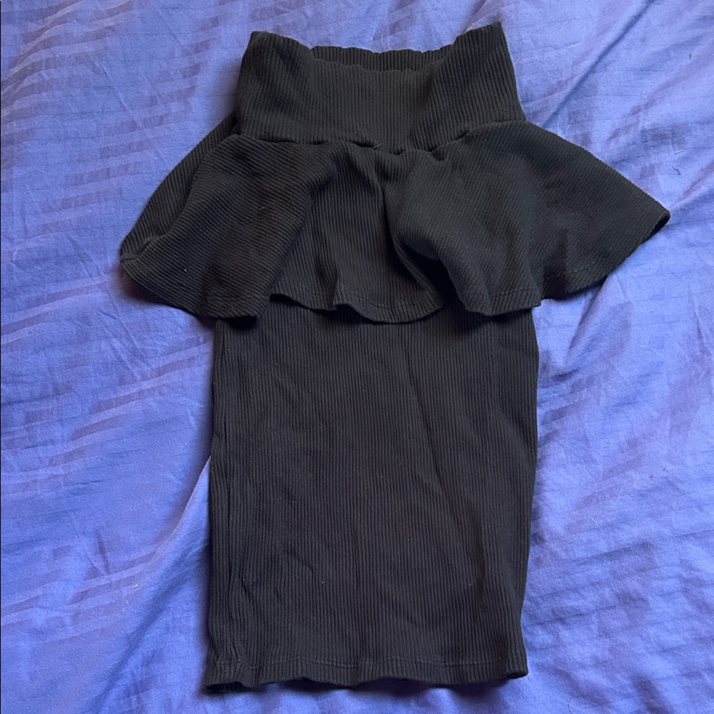 Vintage Betsey Johnson Archive Peplum Skirt